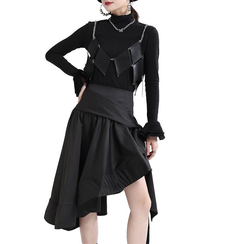 New Designer Asymmetric Skirt In Summer