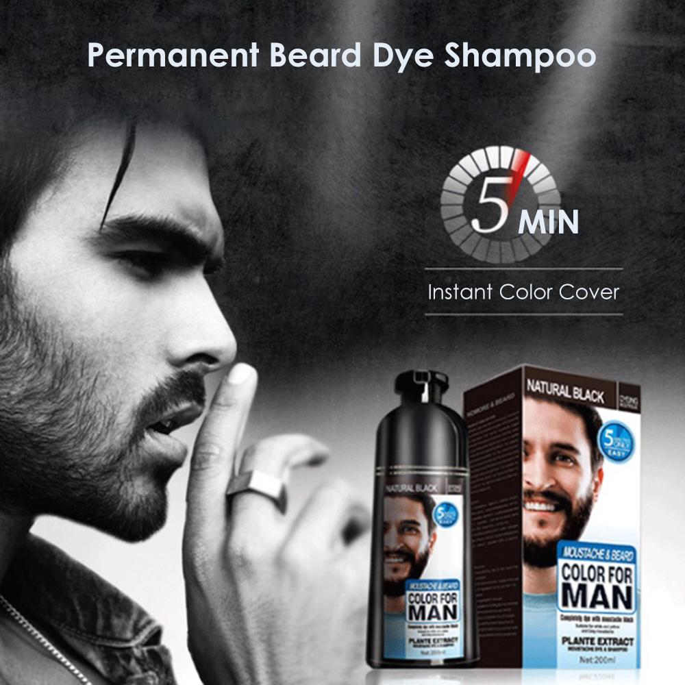 Beard Hair Color Shampoo For Men,Natural Permanent Beard DyeShampoo, Colors Hair In Minutes Long Lasting… image 8