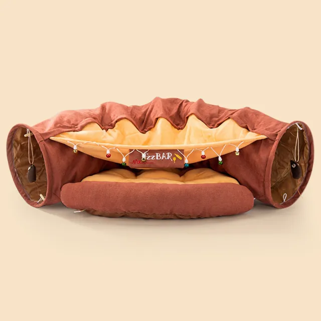 Dismantling And Washing Pet Litter Cat Tunnel Bar - Shop at LoveMi