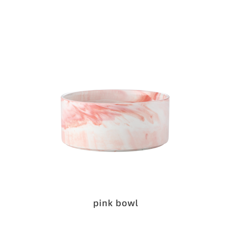 Pink single bowl