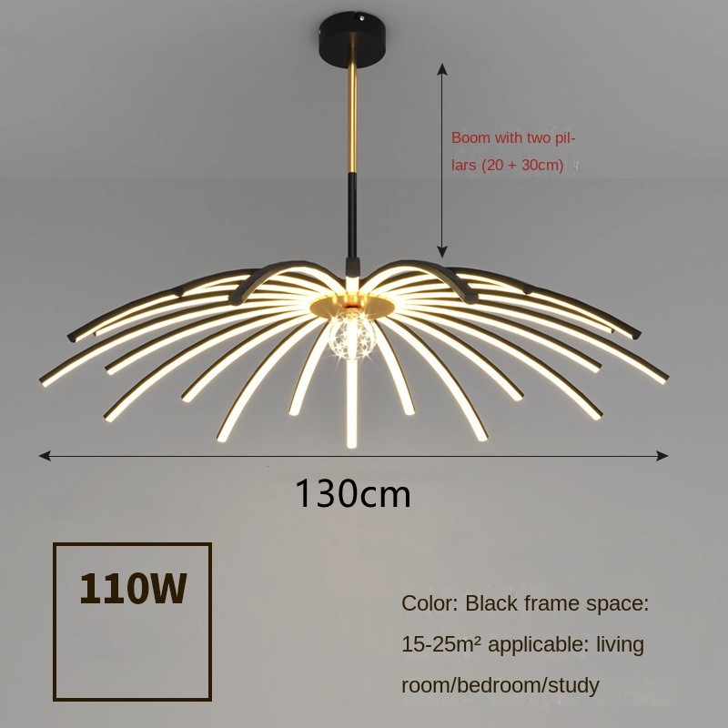 Title 5, LED kroonluchter voor eetkamer en slaapkamer. M...