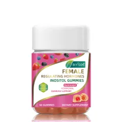 Custom Label Supplement Manufacturer Female Multivitamin Inositol Gummies Hormonal Support - Customised - View 1