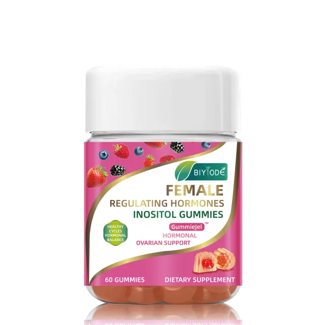 Custom Label Supplement Manufacturer Female Multivitamin Inositol Gummies Hormonal Support Customized - Shop at LoveMi