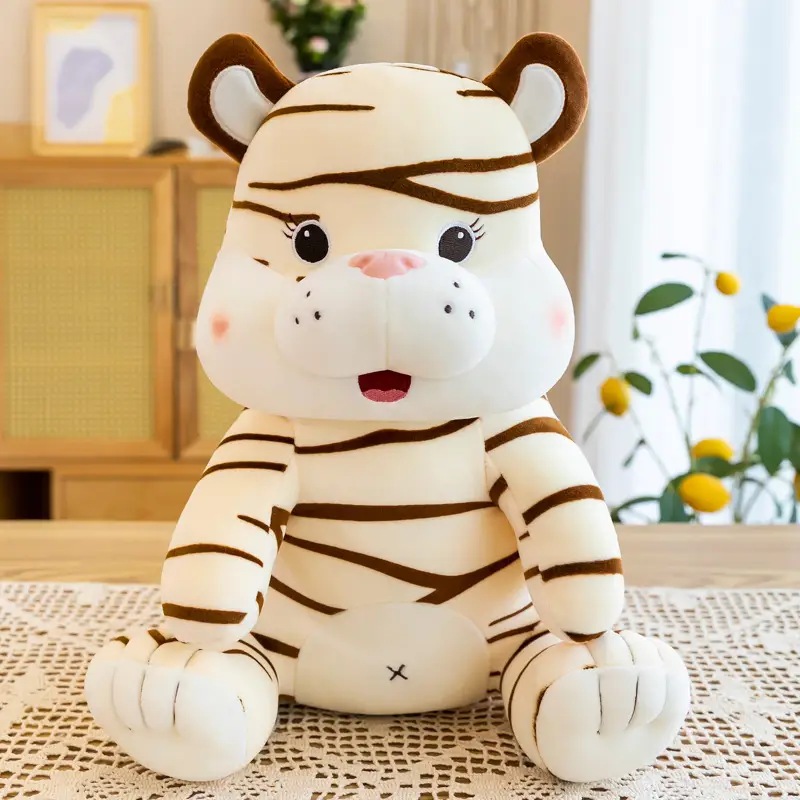 Cartoon Little Cute Tiger Plush Toy Doll Children Gift