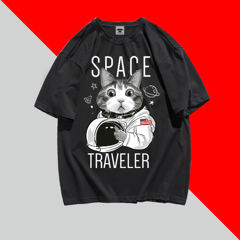 Title 4, Astronaut Cat Graffiti Short Sleeve