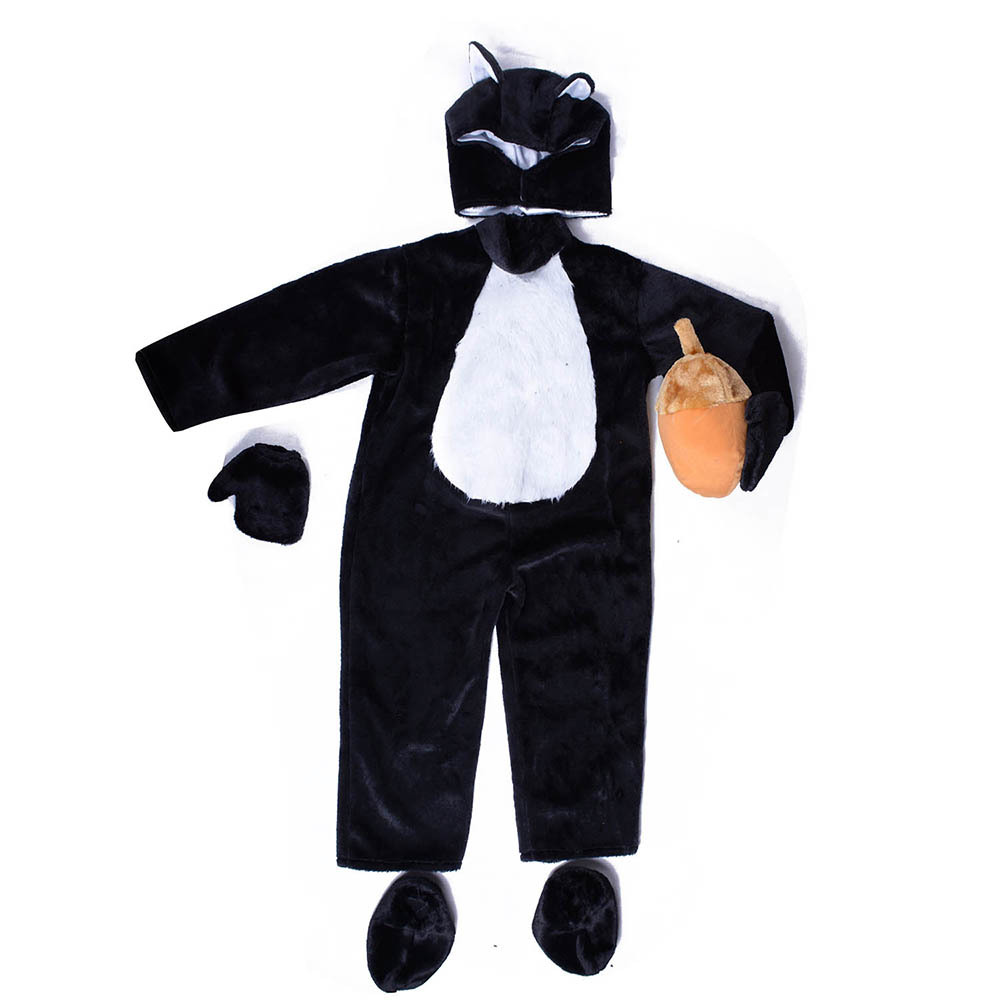 Fashion Squirrel Model Play Stage Costume Set