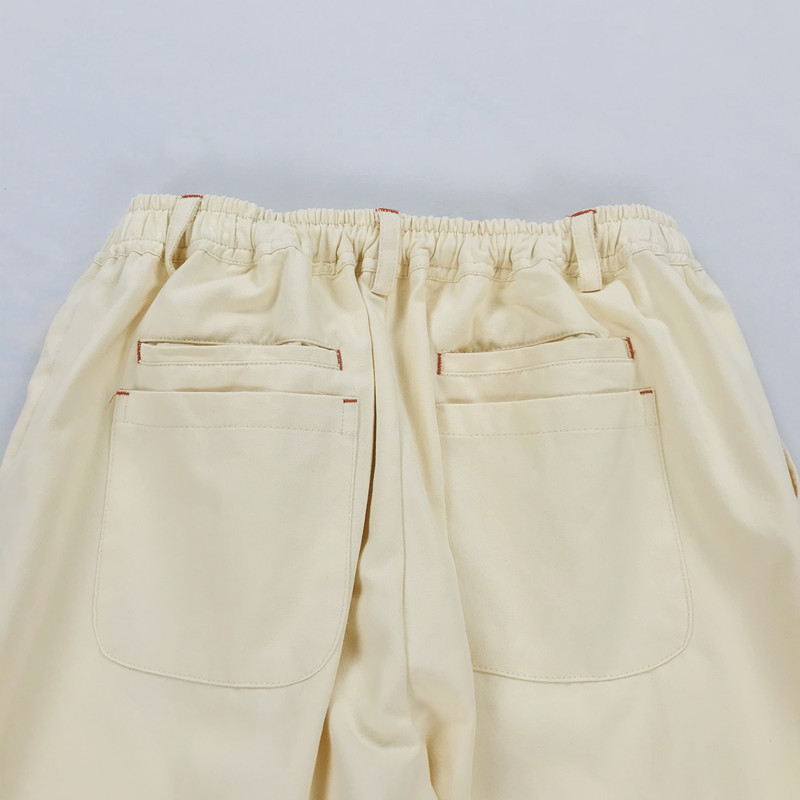 Title 4, Pantaloni cropped Bloomers Off-White da donna. ...