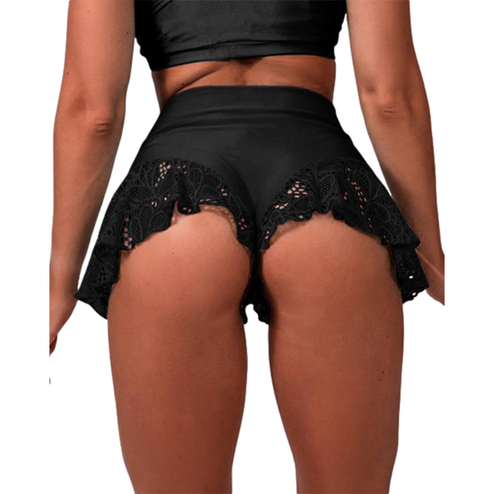 Yoga Home Women's Boxer Swim Shorts Hot Pants Black - Shop at LoveMi