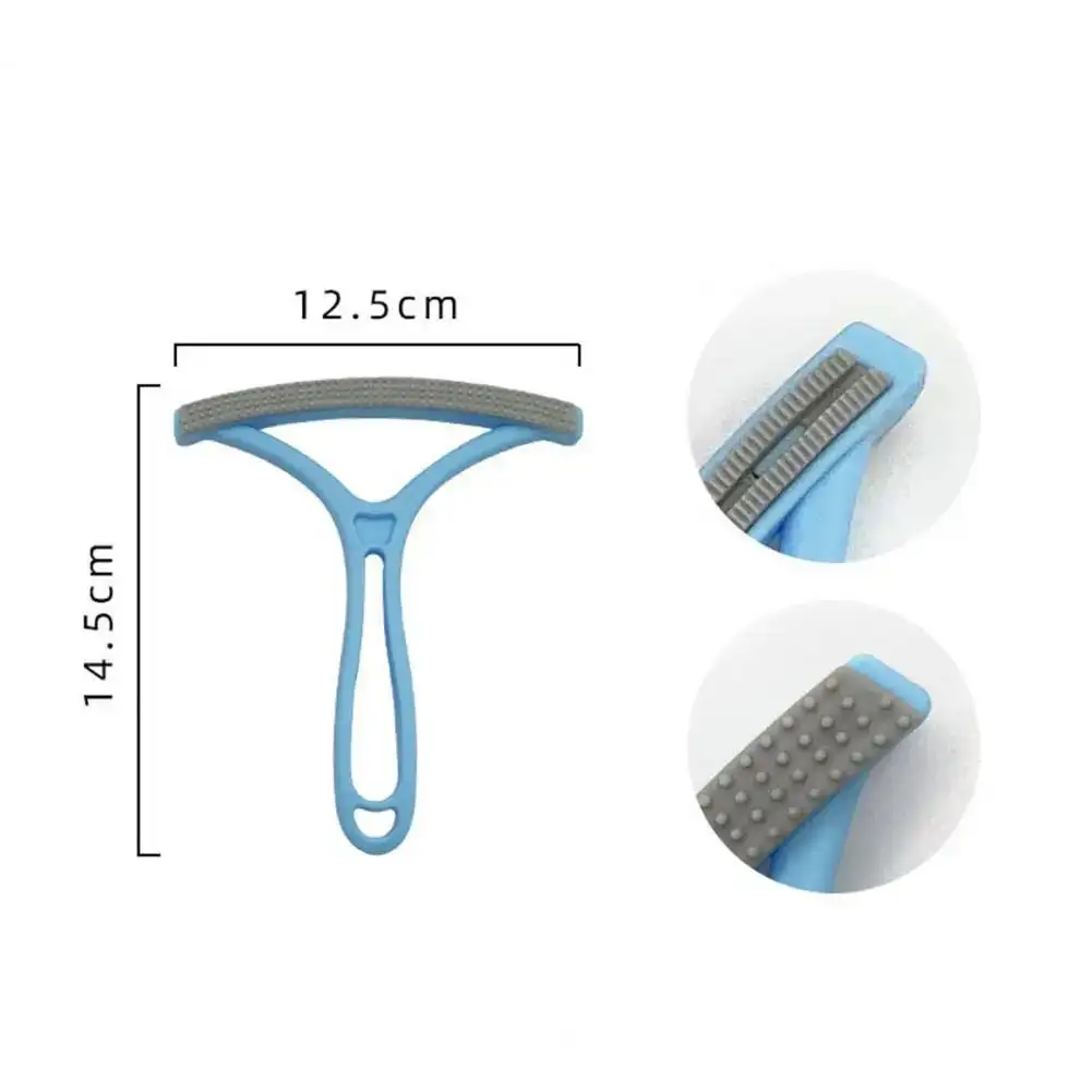 Double-Sided Pet Hair Removal Lint Remover Head Wool Coat Cat  Remove Manual Comb Home Supplies