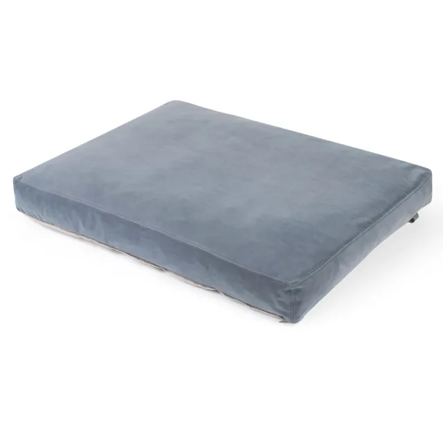 Thickened Warm Dog Kennel Removable Washable Cotton Pad Light Blue Cushion - Shop at LoveMi