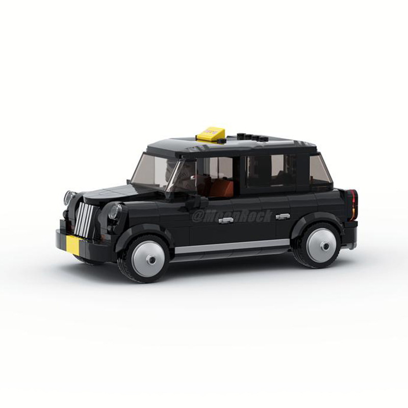 Building Blocks MOC-126046 LEVC Taxi 4 Toy Assembled Model Ornaments