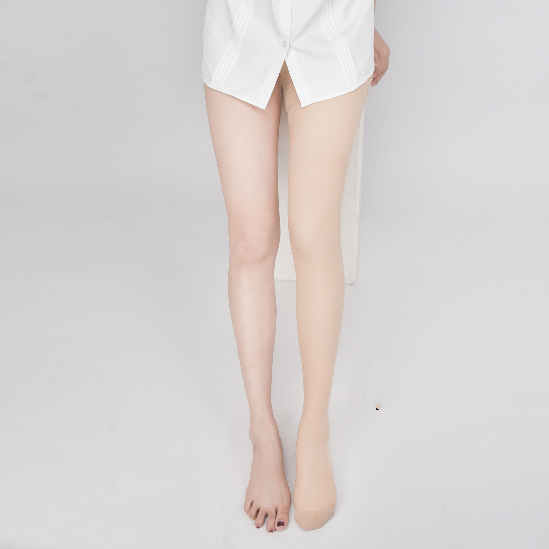 Double Bare Leg Socks Artifact Autumn Winter Pantyhose