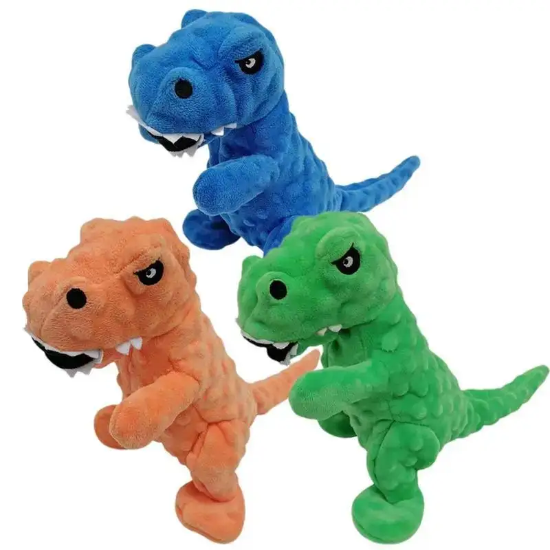 Dinosaur Squeaky Dog Toy Grunting That Oinks