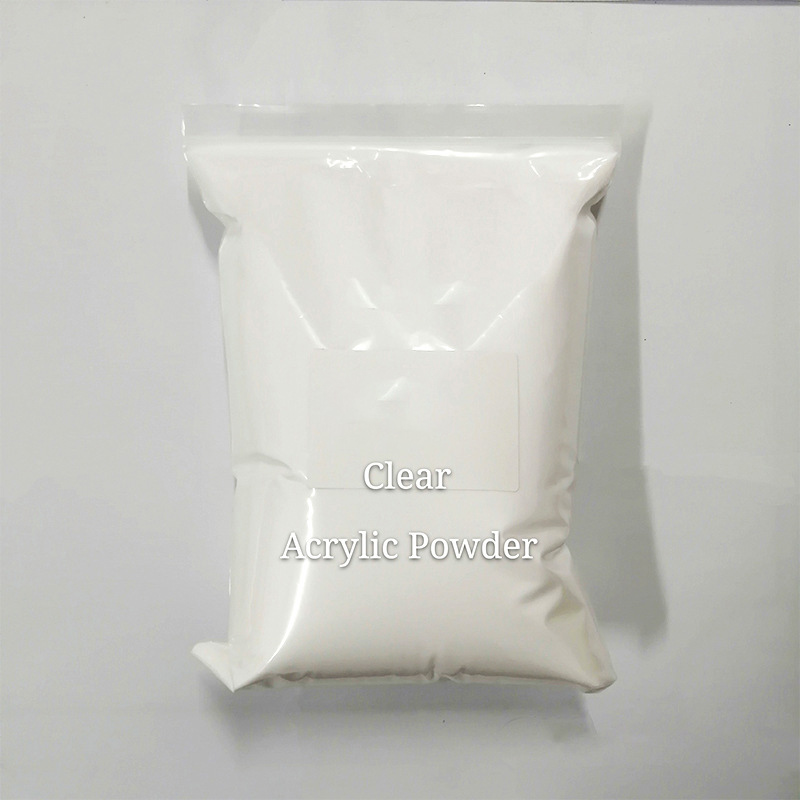 Acrylic Nail Extension Carved Infiltrating Powder Skin Tone Nude Crystal Powder