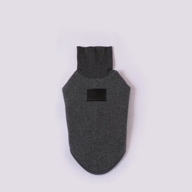 Dog Coat Autumn And Winter Thickened And Windproof Grey - Shop at LoveMi