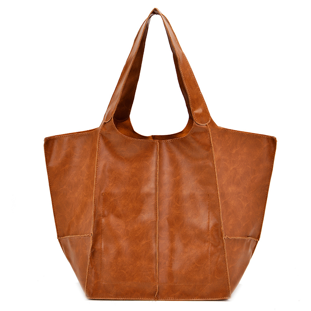 Title 10, Torba za rame Vintage Oil Vak Leather Soft Leather