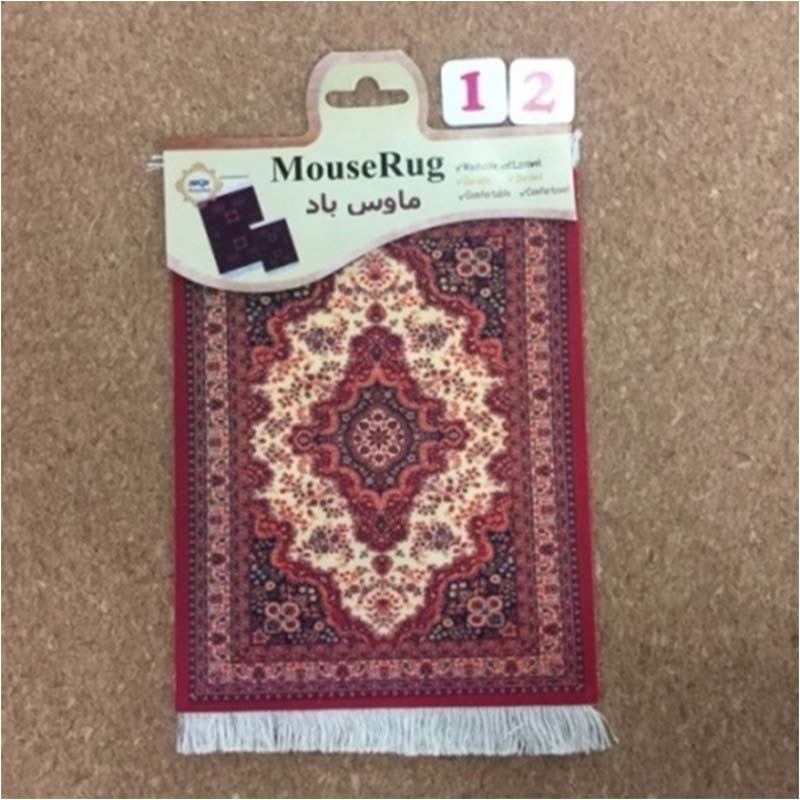 Persian Mini Woven Rug Mat Mousepad Carpet Pattern