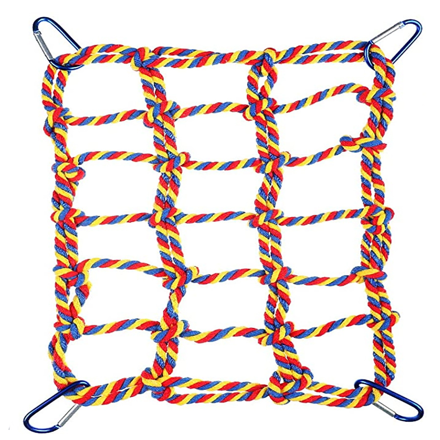 Title 3, Parrot Color Woven Climbing Net