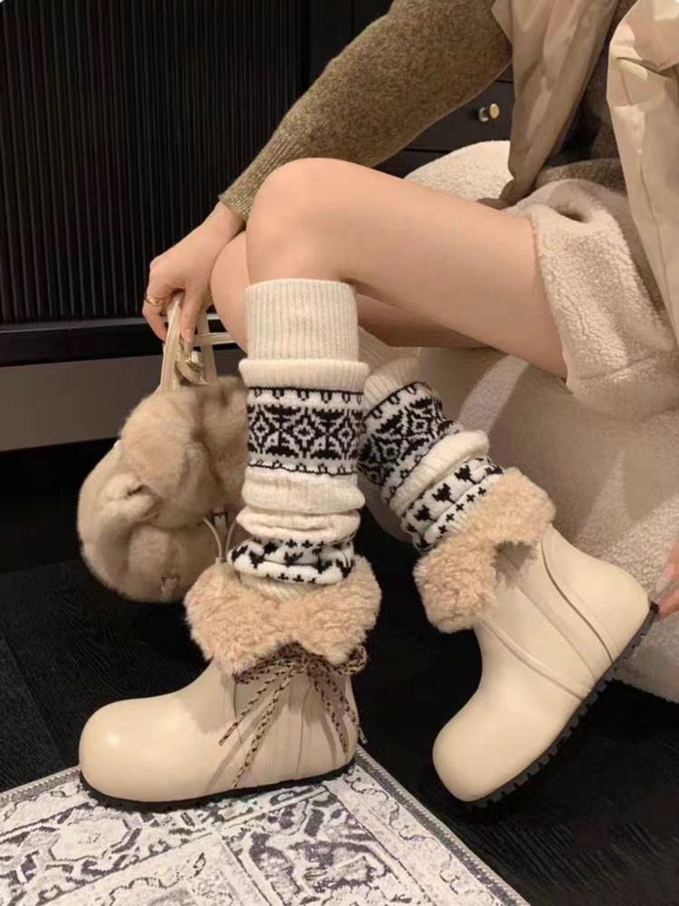 Platform Snow Boots