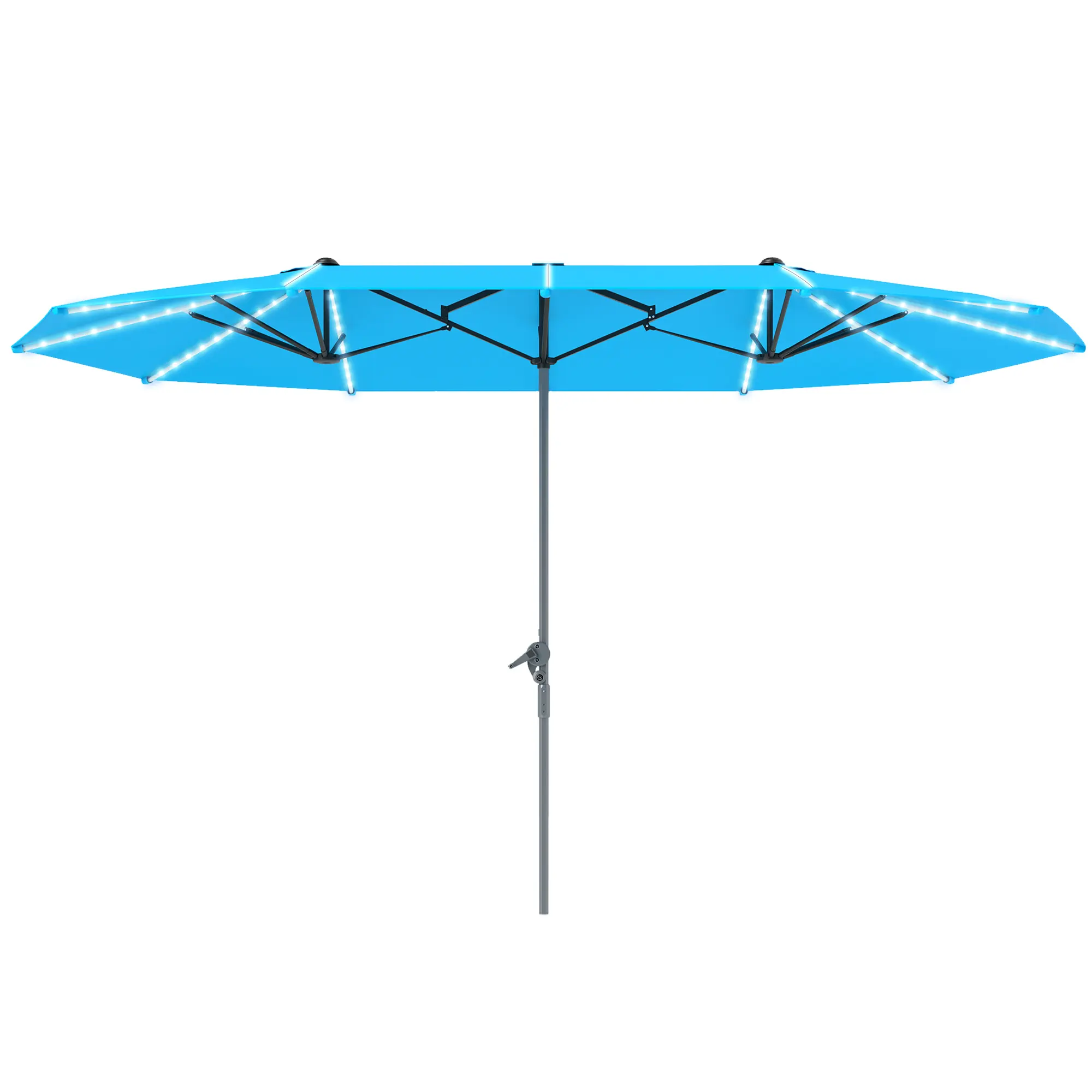 15ft Double-Sided Outdoor Umbrella