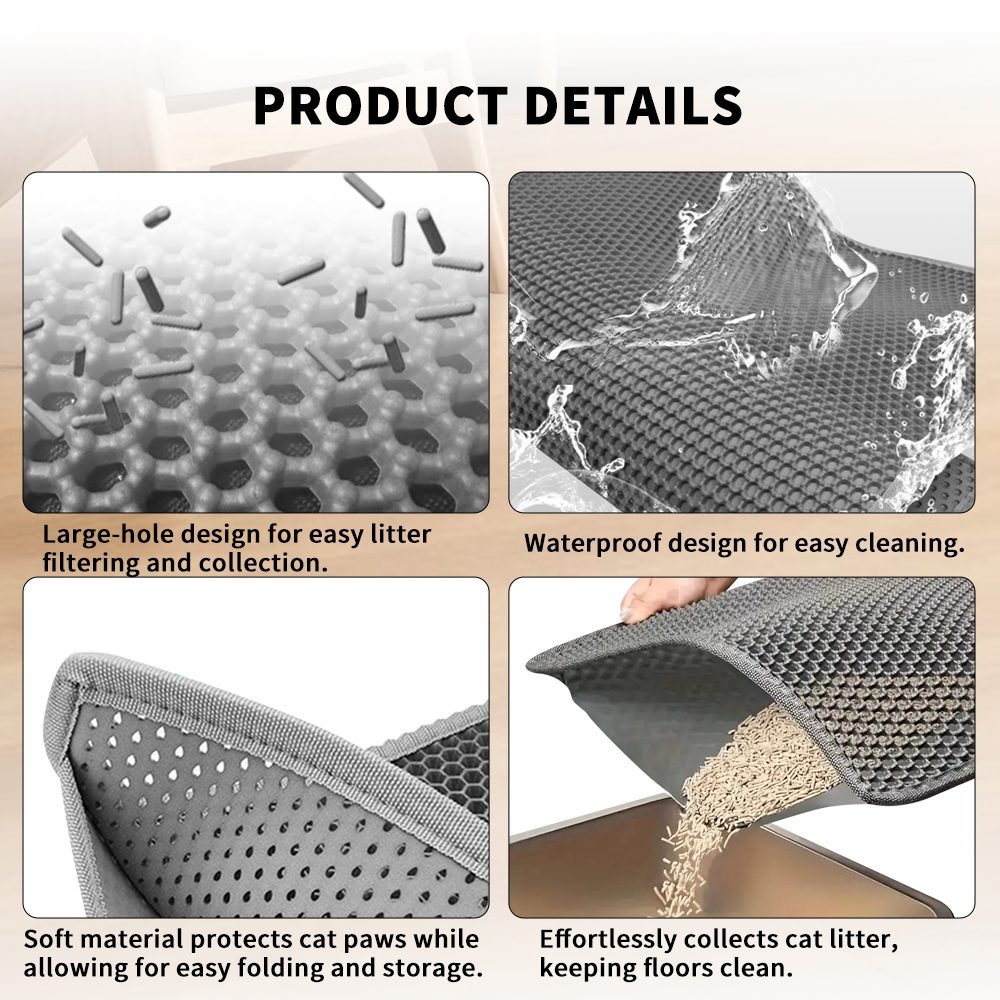 Spaceship Top Entry Fully Enclosed Cat Litter Box, With Free Litter Mat, Anti-Splash & Odor Locking, For Large Cats & Multi-Cat Households