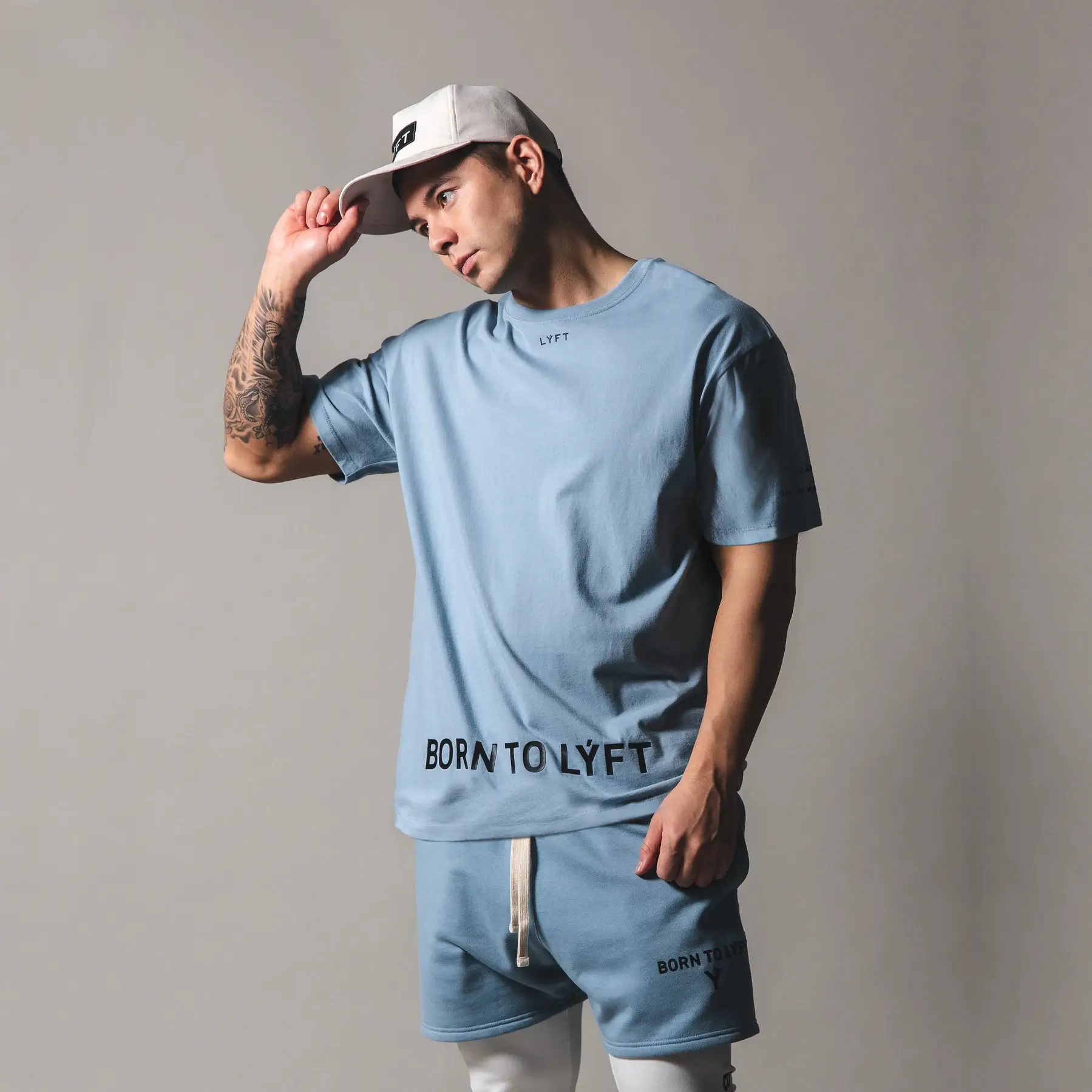New Sports Short Sleeve Men's Stretch Slim T-Shirt