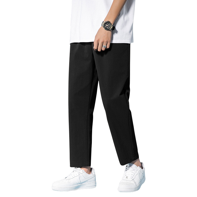 Title 6, Pantalon Casual Homme Couleur Unie Mode Confort...