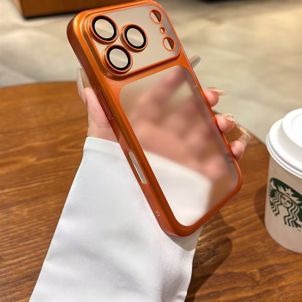 For I Phone 17 Pro Max  Case  Phone Cover Orange thumbnail 5