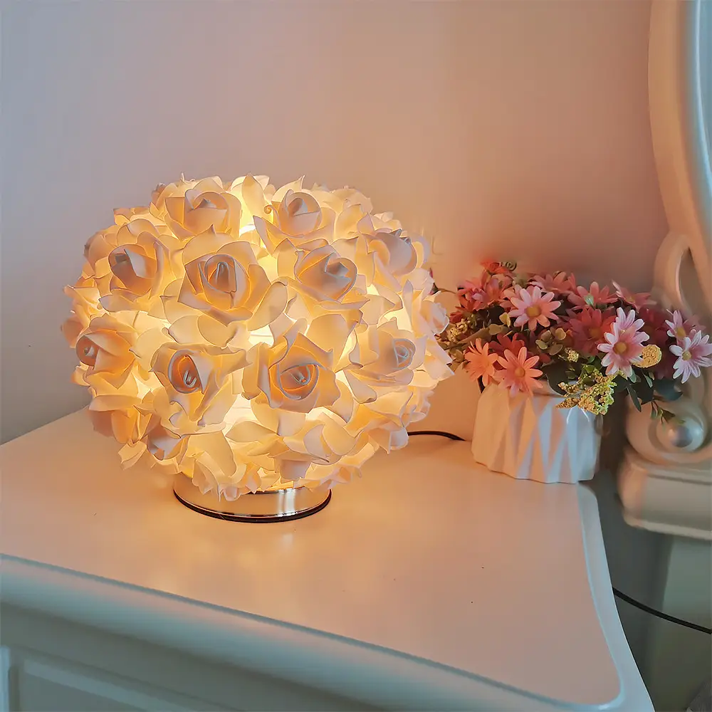 Wedding Decoration Romantic Small Night Bedside Lamp