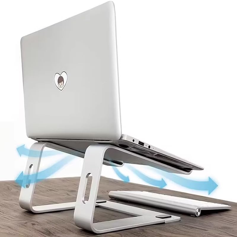 The Laptop Stand Is Made Of All Steel