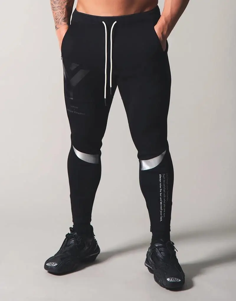 Running Training Cotton Slim-Fit Feet Pants