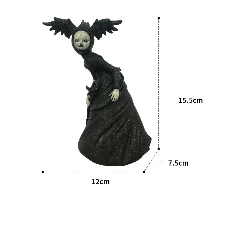 Garden Decorations Desktop Resin Horror