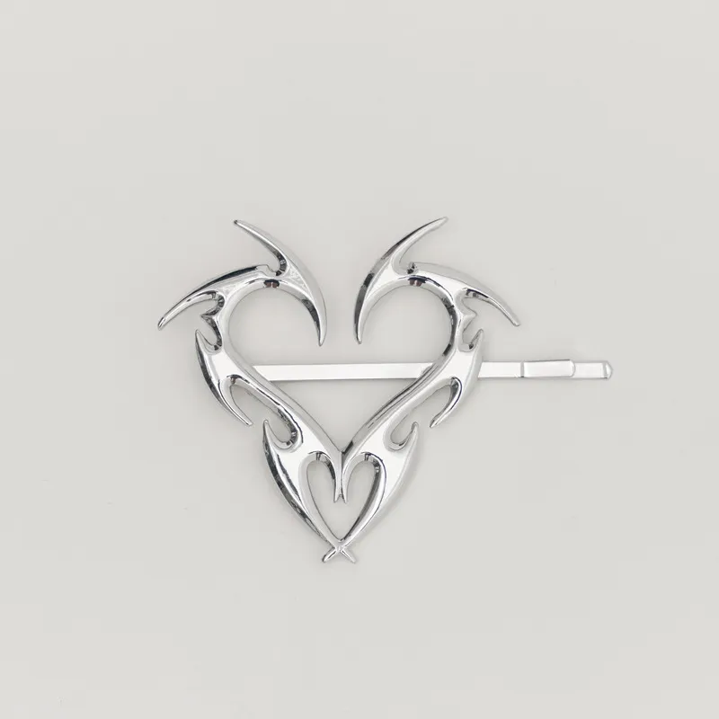 Women's Niche Design Sense Of Advanced Autumn And Winter Love Hairpin - Heart Shape