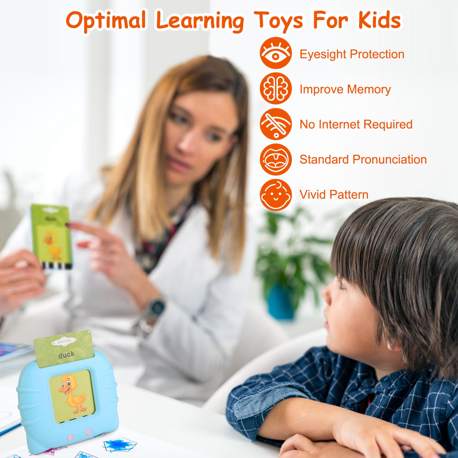 1 Set 224 Words Kid Talking Cards 112 Card Electronic Cognitive Audio Toddler Reading Machine Animal Shape Color Repeated Learning Cards English For Child 1-5 Years Old