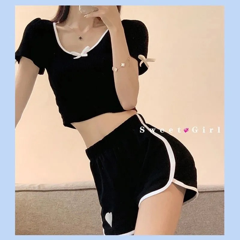 Title 4, Cotton Sports Shorts Korean Style Running Pants