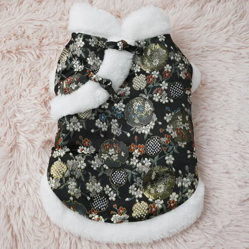 New Year Pet Cotton Clothes Thicken