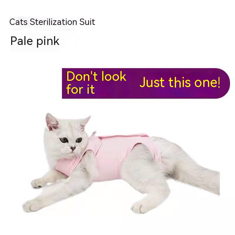 Title 3, Anti-licking Pet Elastic Clothes After Cat Surgery