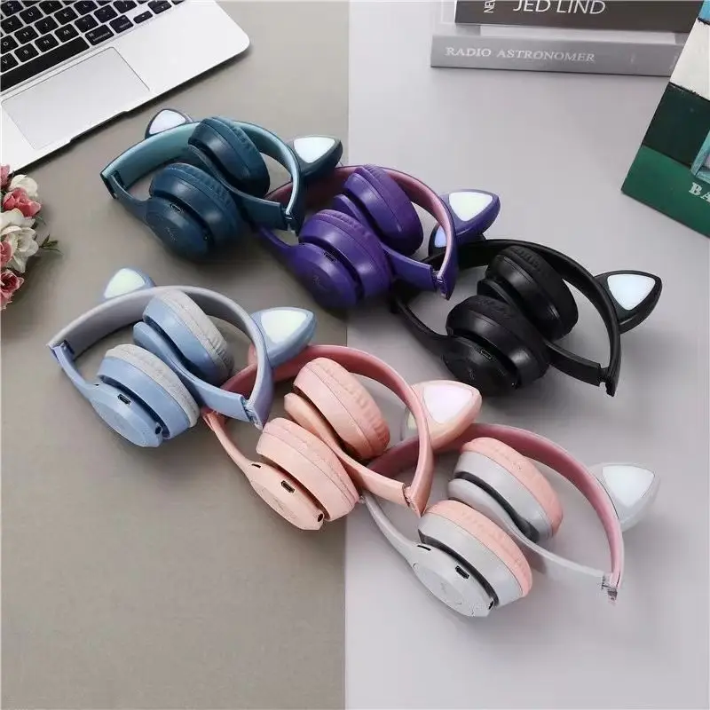 P47m Cat Ear Headset Bluetooth