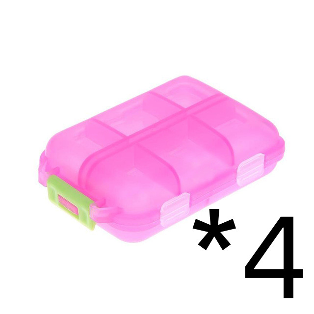 New Travel Convenient Medicine Pill Box Grids Pills Dispen - Image 7
