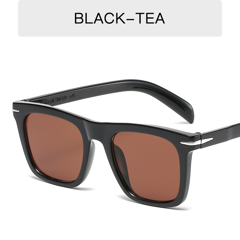 Title 12, Vintage Small Square Sunglasses Fashion Metal