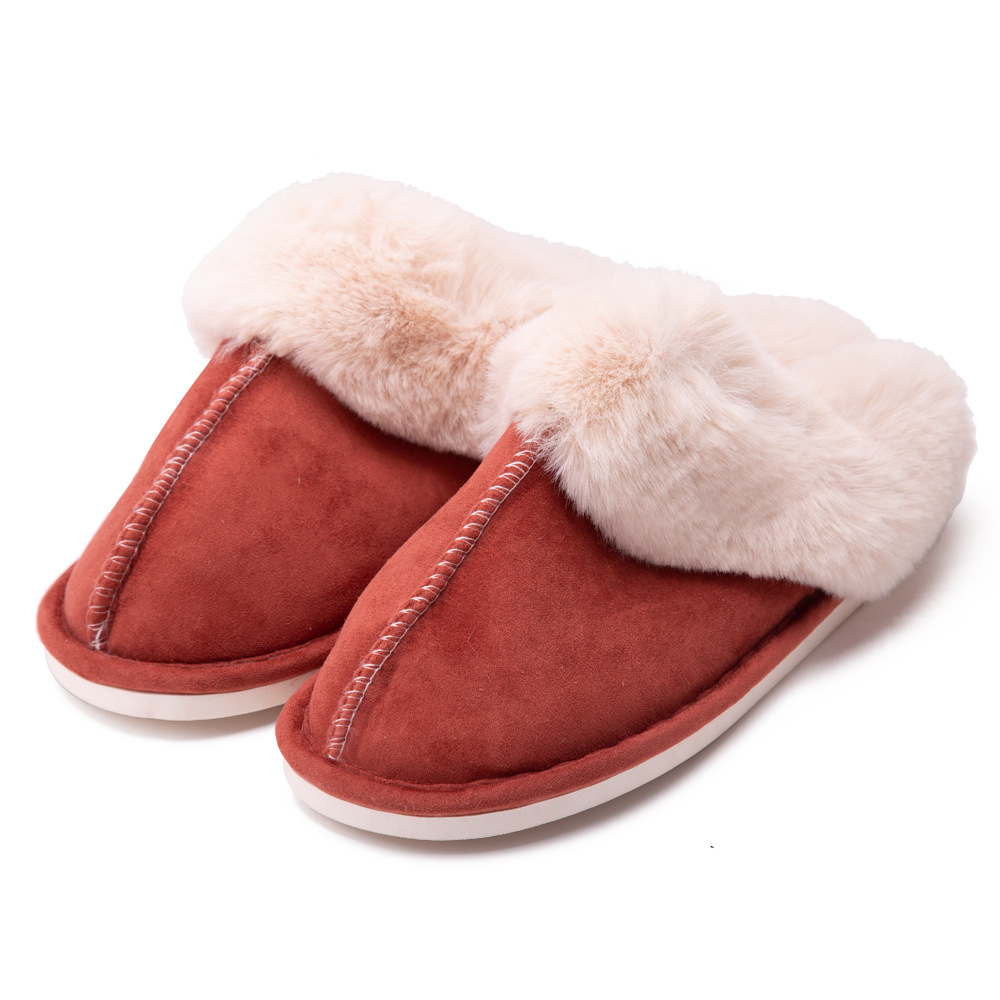 Title 10, Womens Furry Slippers Winter Warm Plush House ...