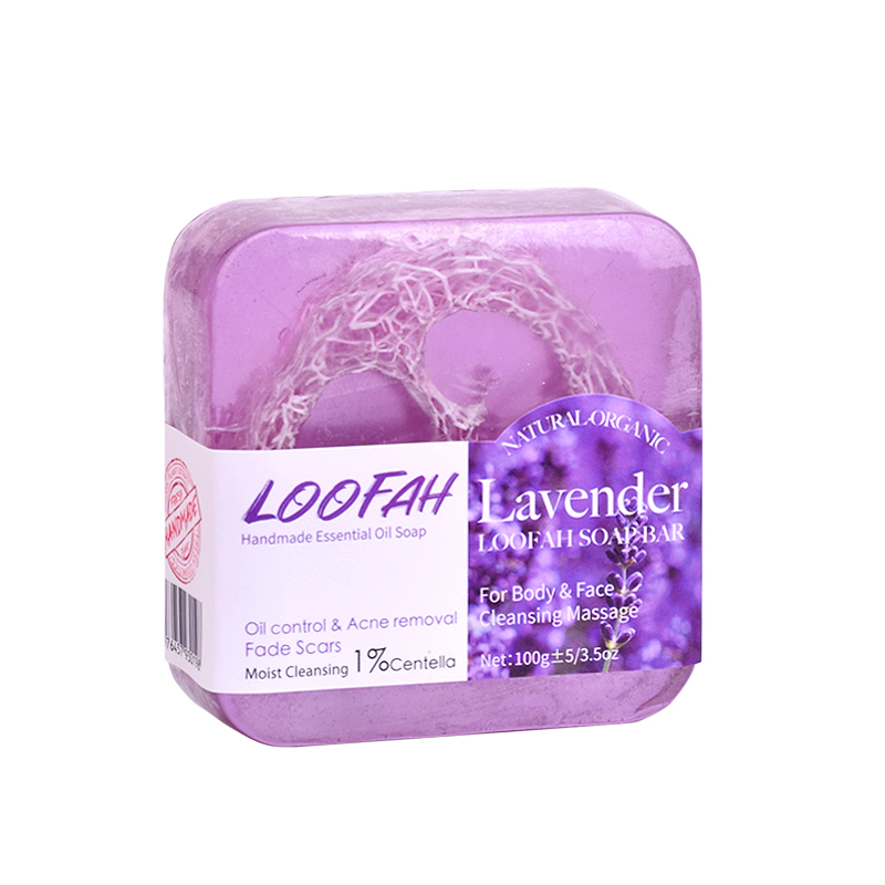 Lavender And Loofah Soap
