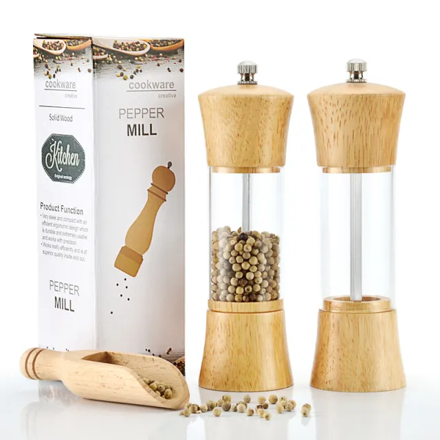 Oak Acrylic Transparent Multipurpose Seasoning Bottle 2Pcs - Shop at LoveMi