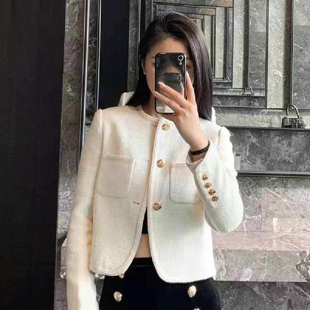 Women's Retro Knitting Short Top