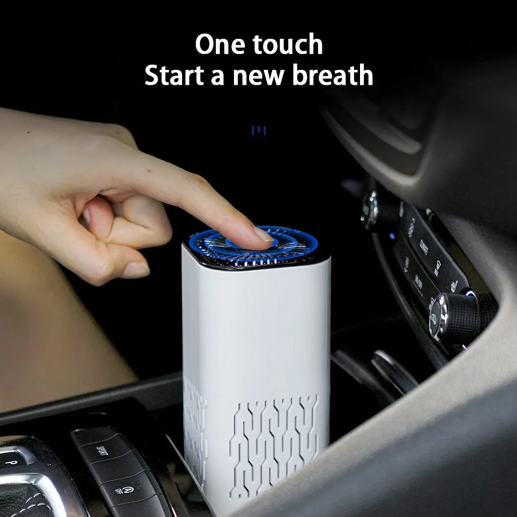 Car Air Purifier Portable Negative Ion Generator Remove Formaldehyde Dust Smoke Air Freshen Washer For Home Car – image 7