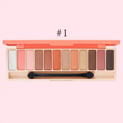 Beginner 12color Eyeshadow Palette Nude Makeup