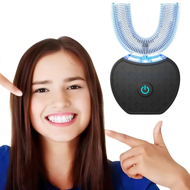 360 U-Shaped Electric Toothbrush With Automatic Blue Light For Adults — image 5