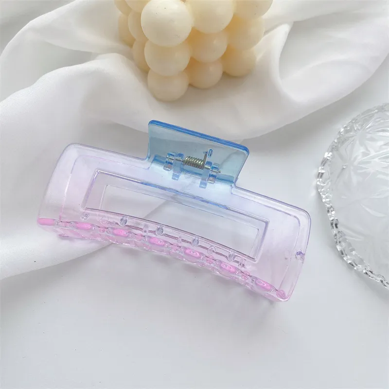 Accessories Mermaid Ji Gradient Shark Clip - Blue Pink Gradient