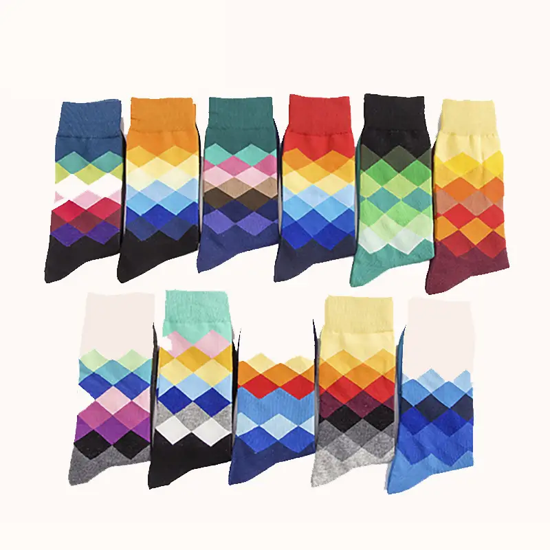 Shaping Sweat Absorbing And Deodorant Men's Trendy Long Hip Hop Cotton Socks
