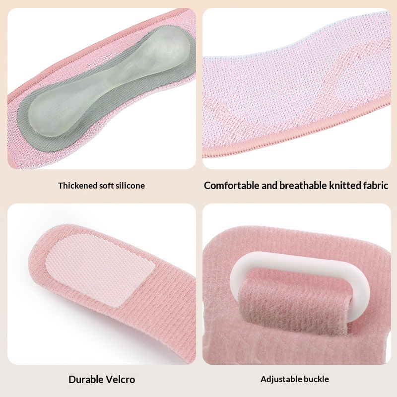 Basketball Running Thickened Silicone Shock-Absorbing Knee Joint Patella Belt Lightweight Sports Knee Brace Badminton Fitness Protective Cover 3